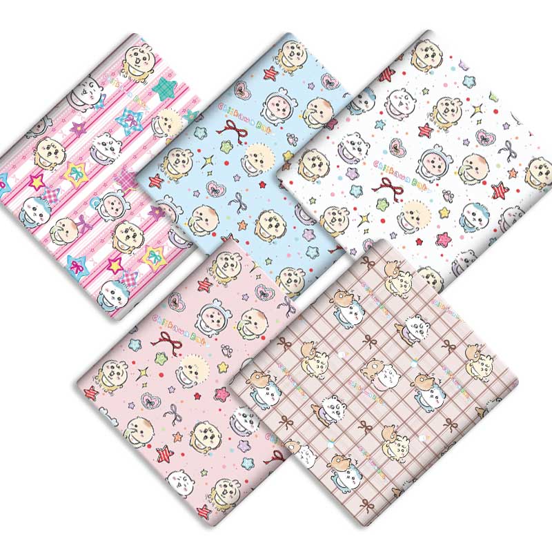 Home Textiles China - 漫画ポリエステル生地 140x50cm 綿生地 パッチワーク生地 子供用ホームテキスタイル 縫製人形ドレス