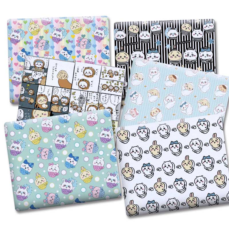 Home Textiles China - 漫画柄生地 140x50CM 綿生地 パッチワーク生地 子供用ホームテキスタイル 縫製人形ドレス
