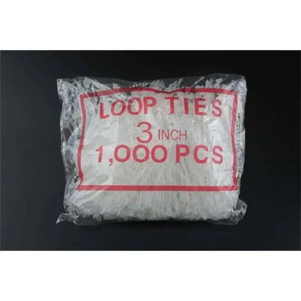 Home Lines Textiles - ループロックPP 3/5/7/9インチ価格ラベルタグ付けピン プラスチックループピンロックピン ロープピンラインタグ スナップファスナーストリップストッパー