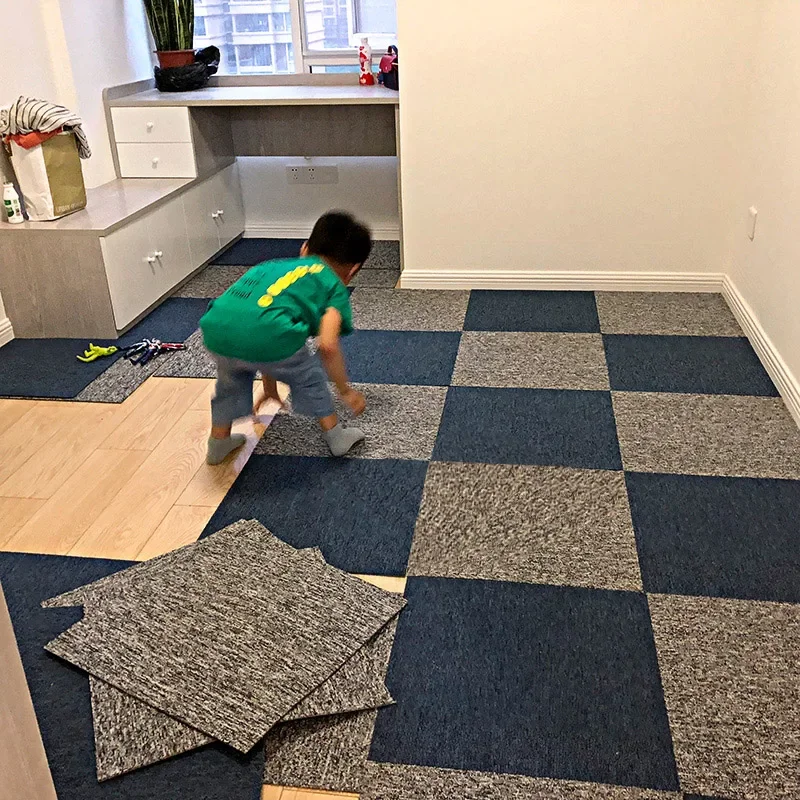 スプライスカーペット 50x50cm 4枚セット カーペット - Home Textiles Rug のレビューと価格
