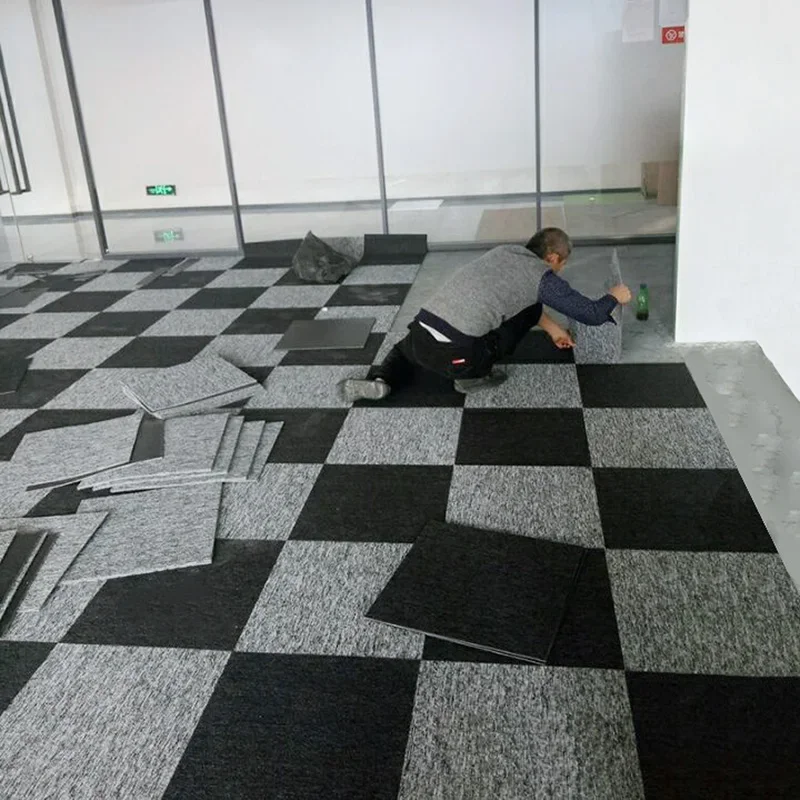 スプライスカーペット 50x50cm 4枚セット カーペット - Home Textiles Rug のレビューと価格