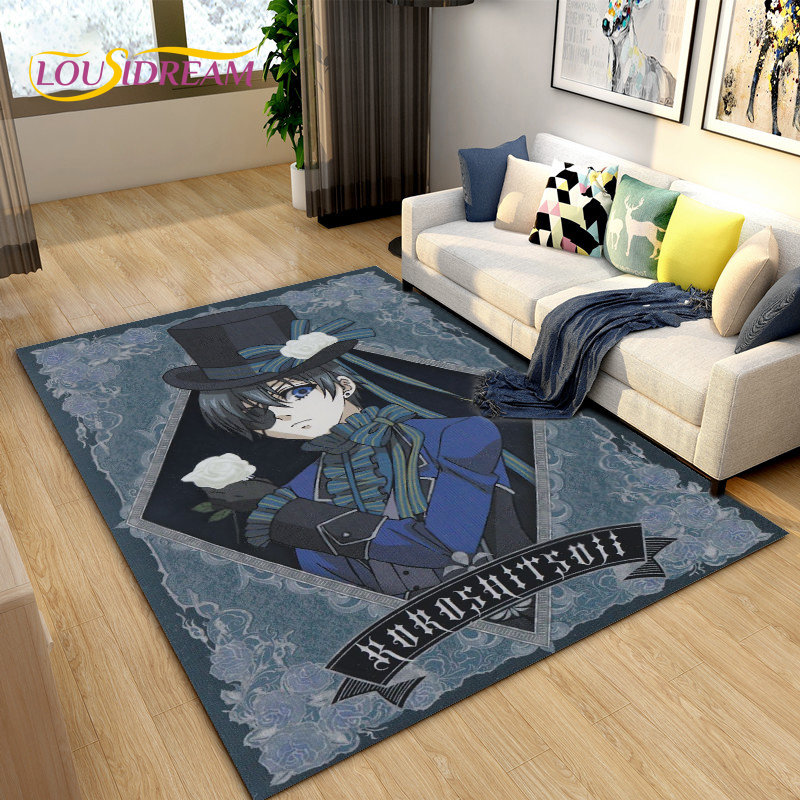 漫画の壁のマット,黒,ブタン,リビングルームの寝室のソファの - Home Textiles Rug のレビューと価格