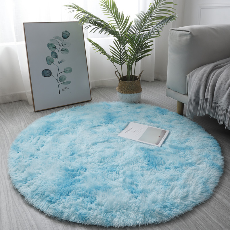 超ソフトふわふわ丸型ラグ、リビングルームの装飾用ぬいぐるみカ - Home Textiles Rug のレビューと価格