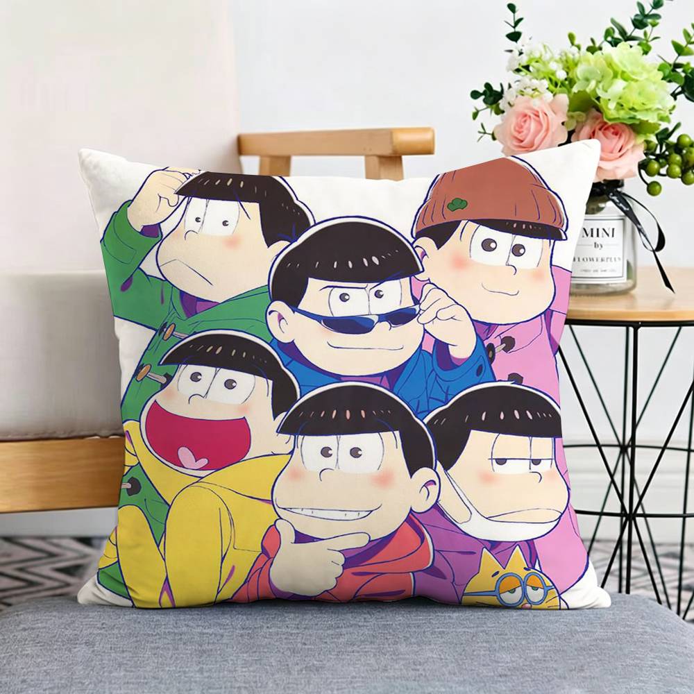 アニメ先生おそ松さんラインアニメ両面プリント枕カバークッショ - Home Lines Textiles のレビューと価格