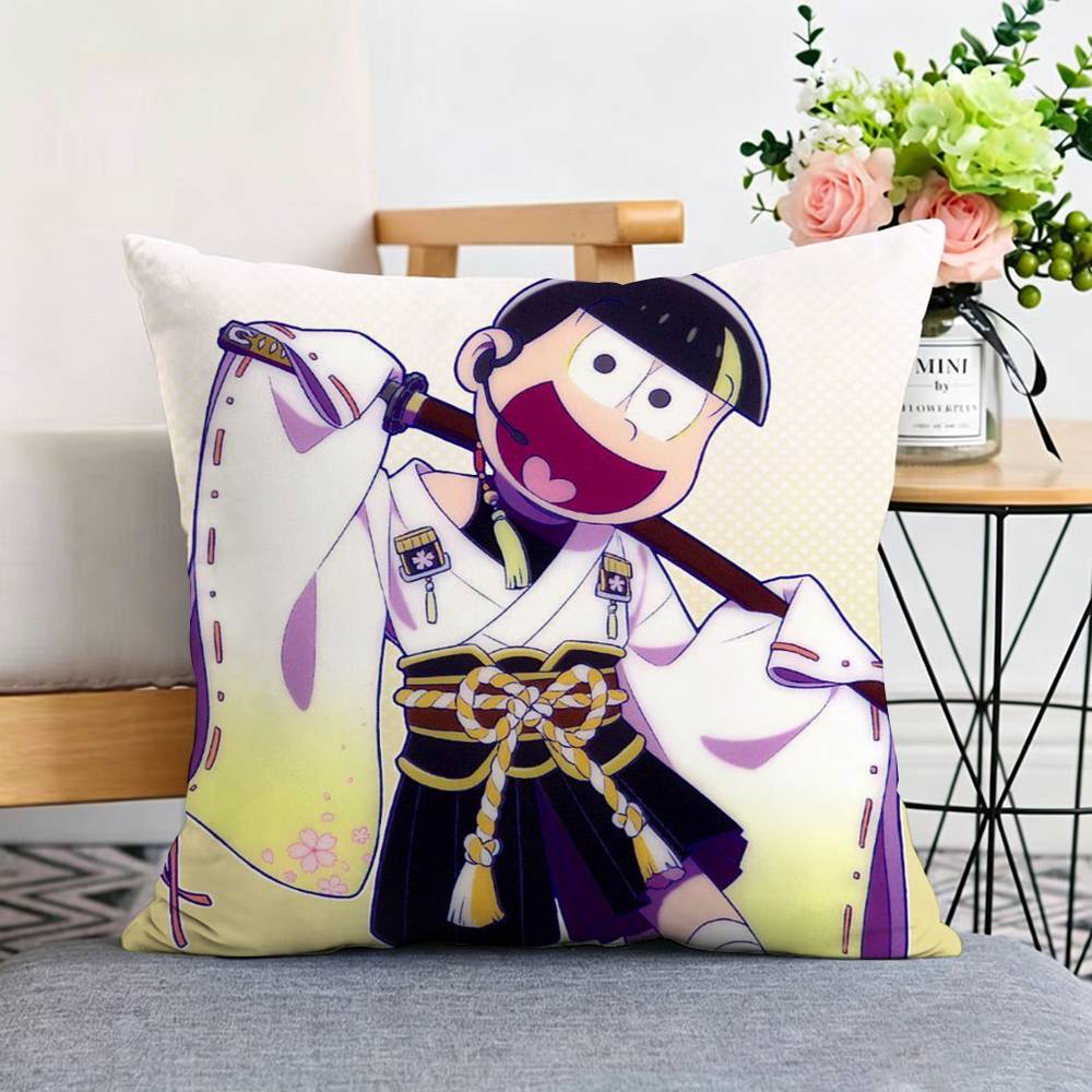 アニメ先生おそ松さんラインアニメ両面プリント枕カバークッショ - Home Lines Textiles のレビューと価格