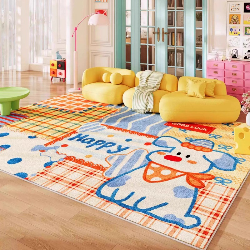 ドーパミンカラーのパズルリビングルームカーペットホームソファ - Home Lines Textiles のレビューと価格