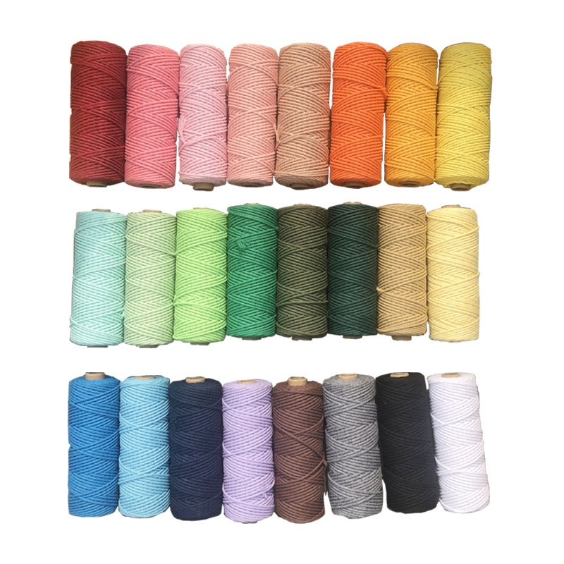 コード 2 ミリメートル × 100 メートル綿ロープマクラ - Home Lines Textiles のレビューと価格
