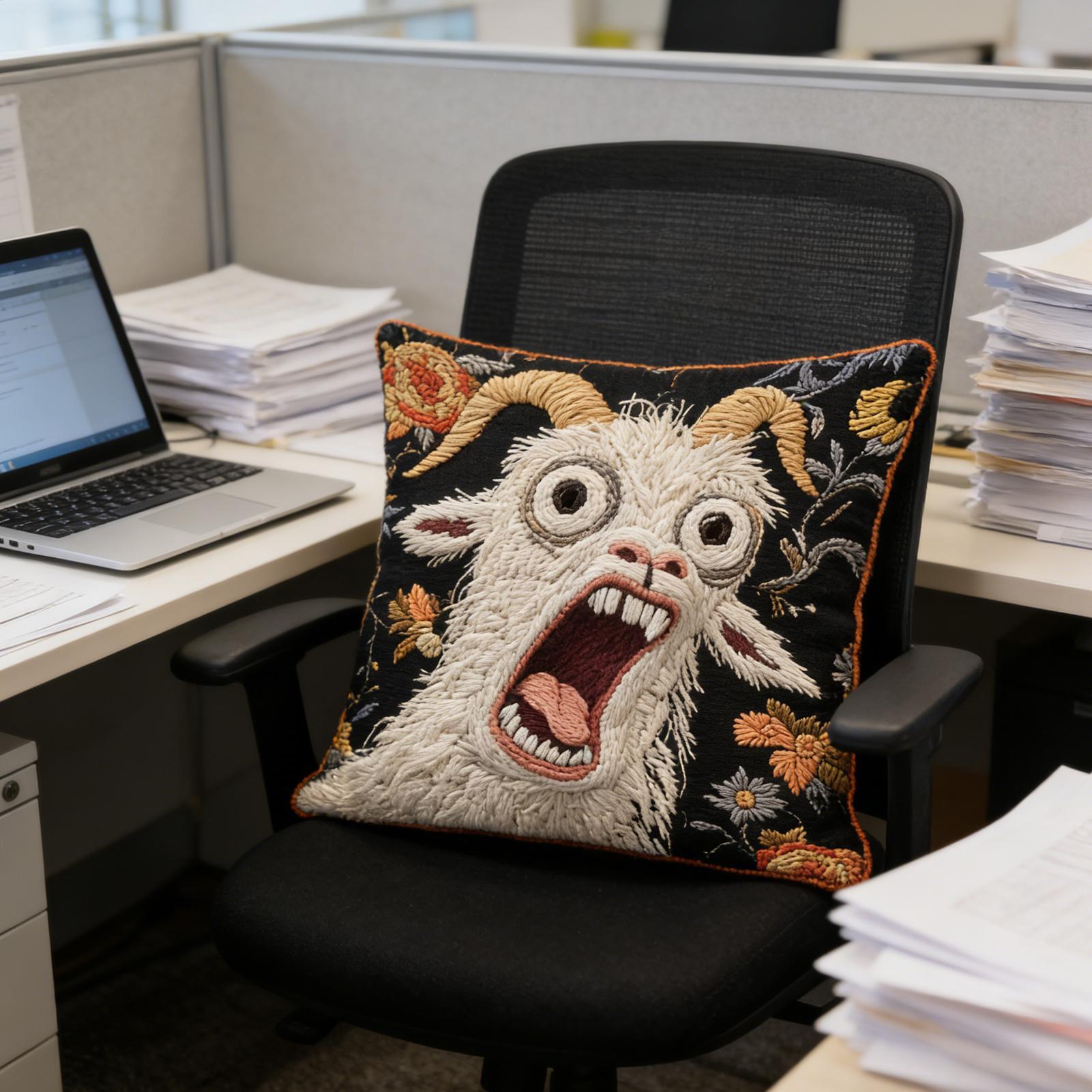 45x45cm スクリーミングゴート枕カバー ソフトプロテク - Pillow Cover 20X20 のレビューと価格